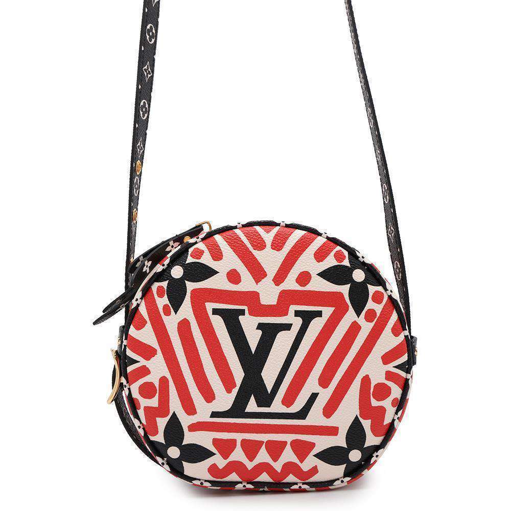 Louis Vuitton Monogram Giant LV Crafty Boite Chapeau Souple Shoulder Bag